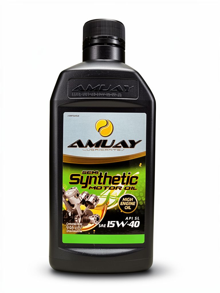 ACEITE 15W40 API SL SEMI-SYNTHETIC AMUAY