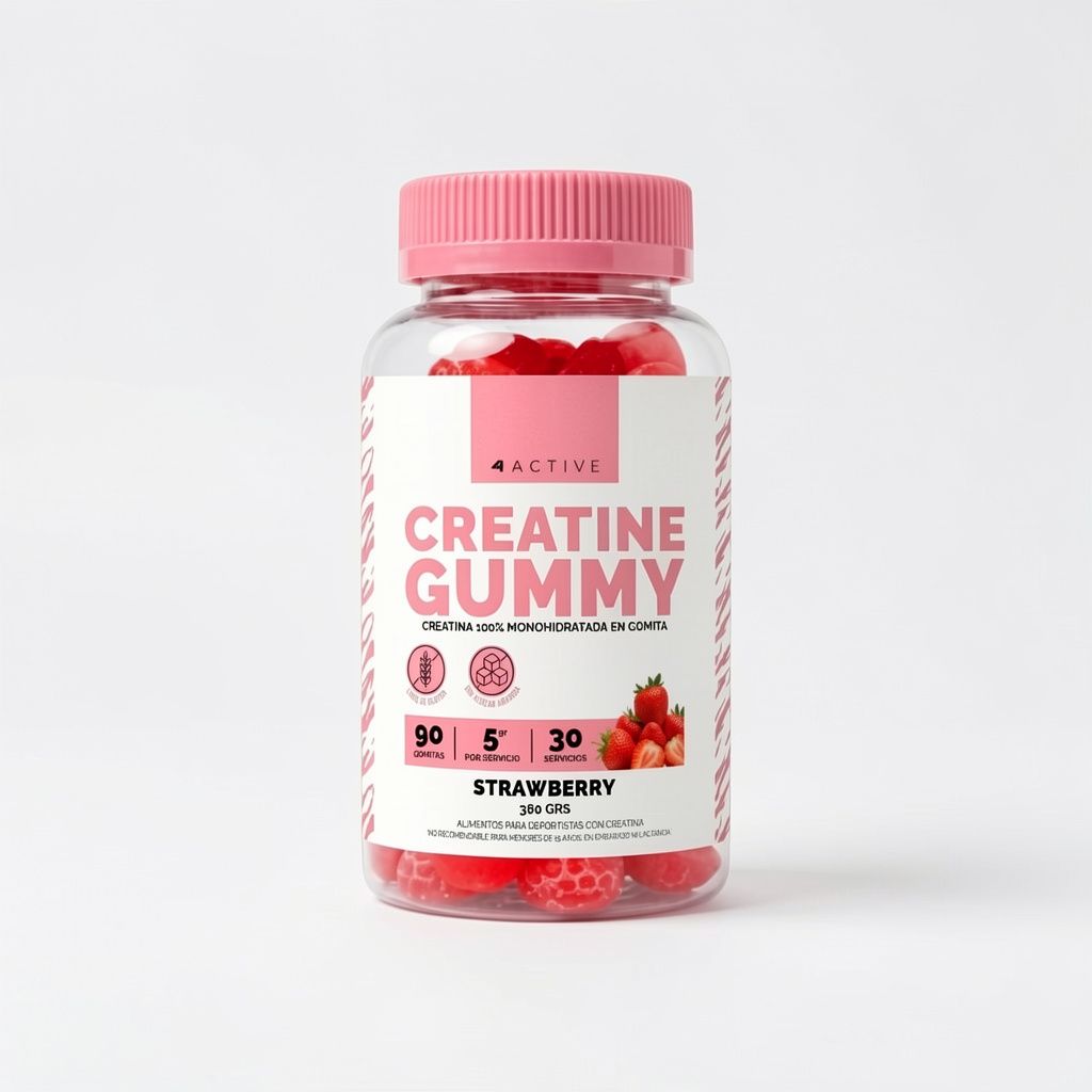 ACTIVE Creatine Gummy Strawberry