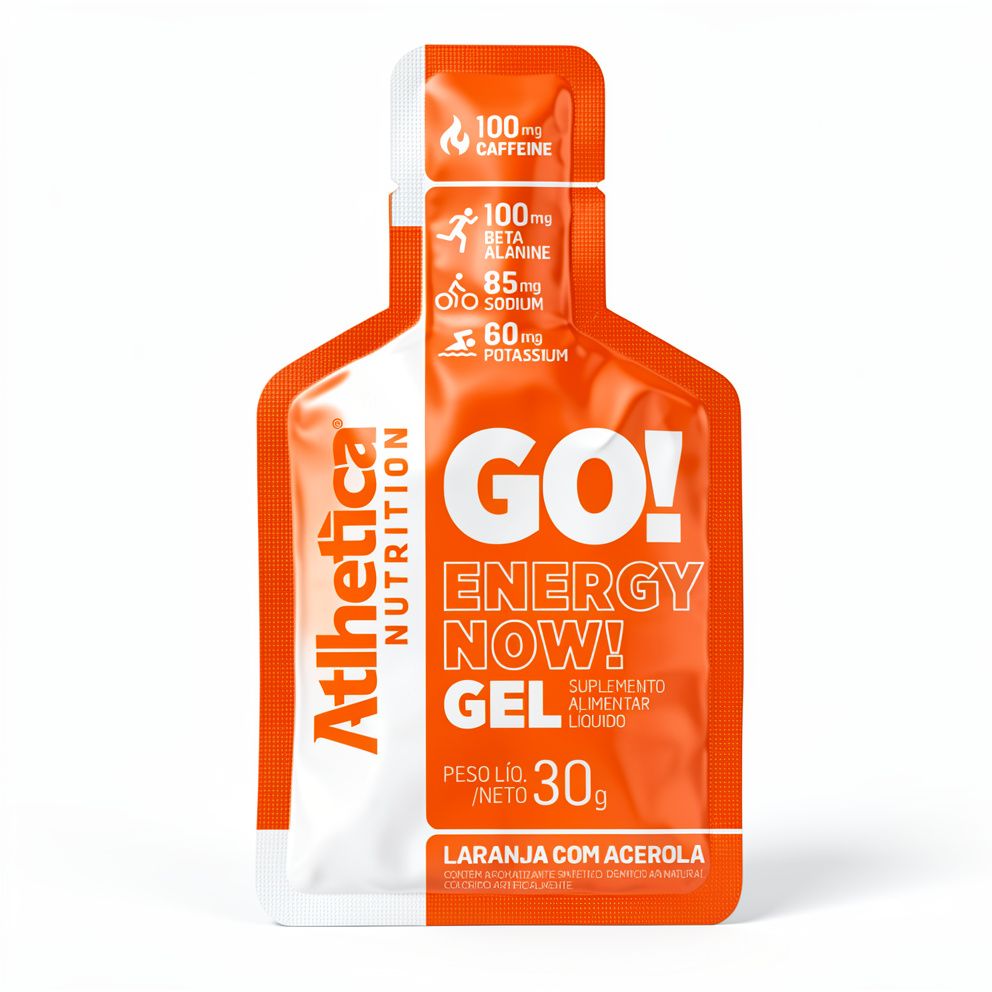 Athletica GO! Energy Gel naranja