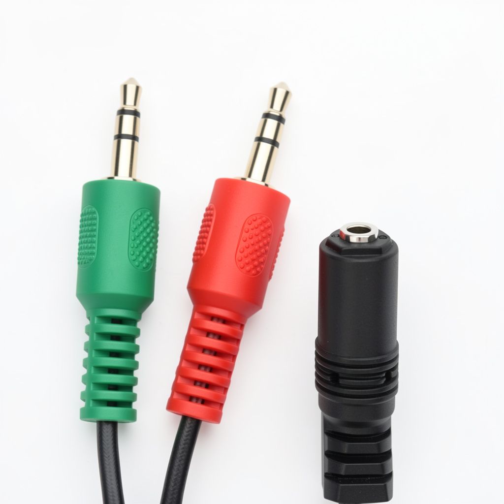 Adaptador Divisor de Audio 2 a 1 (Jack 3.5mm)