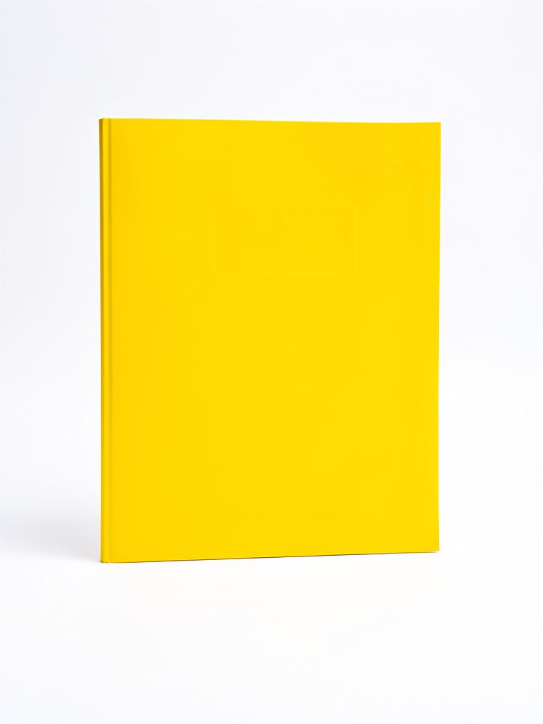 Carpeta color amarillo