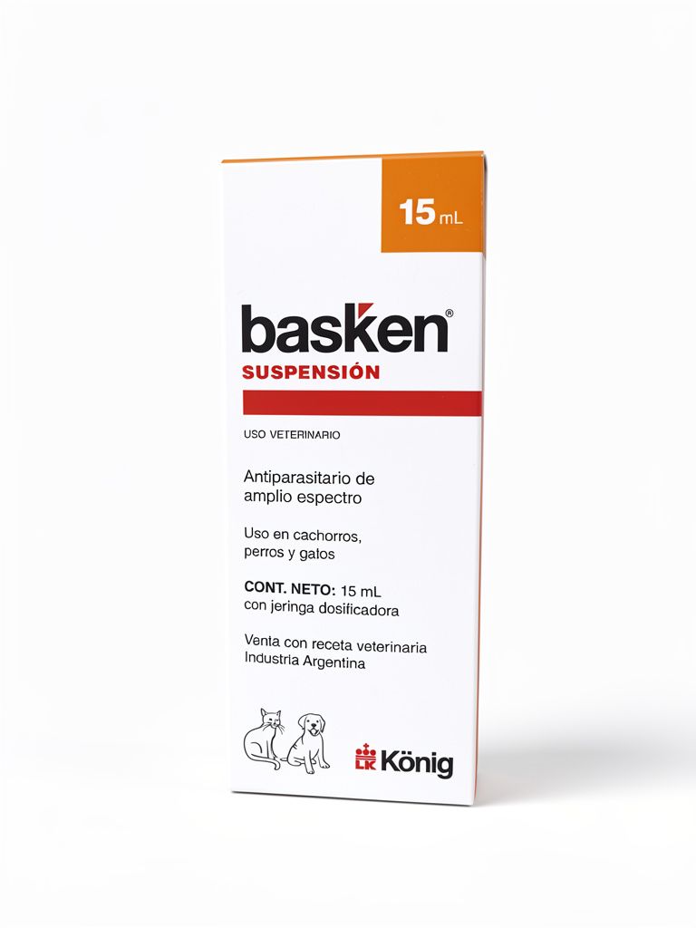 Antiparasitario  Basken Suspensión 15ml.
