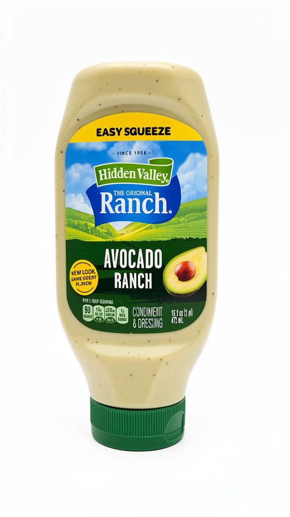 ADEREZO HIDDEN VALLEY AVOCADO RANCH 473 ML