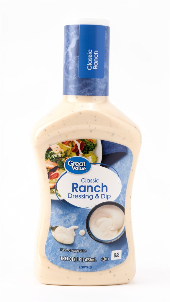 ADEREZO GREAT VALUE RANCH DRESSING & DIP 473ML