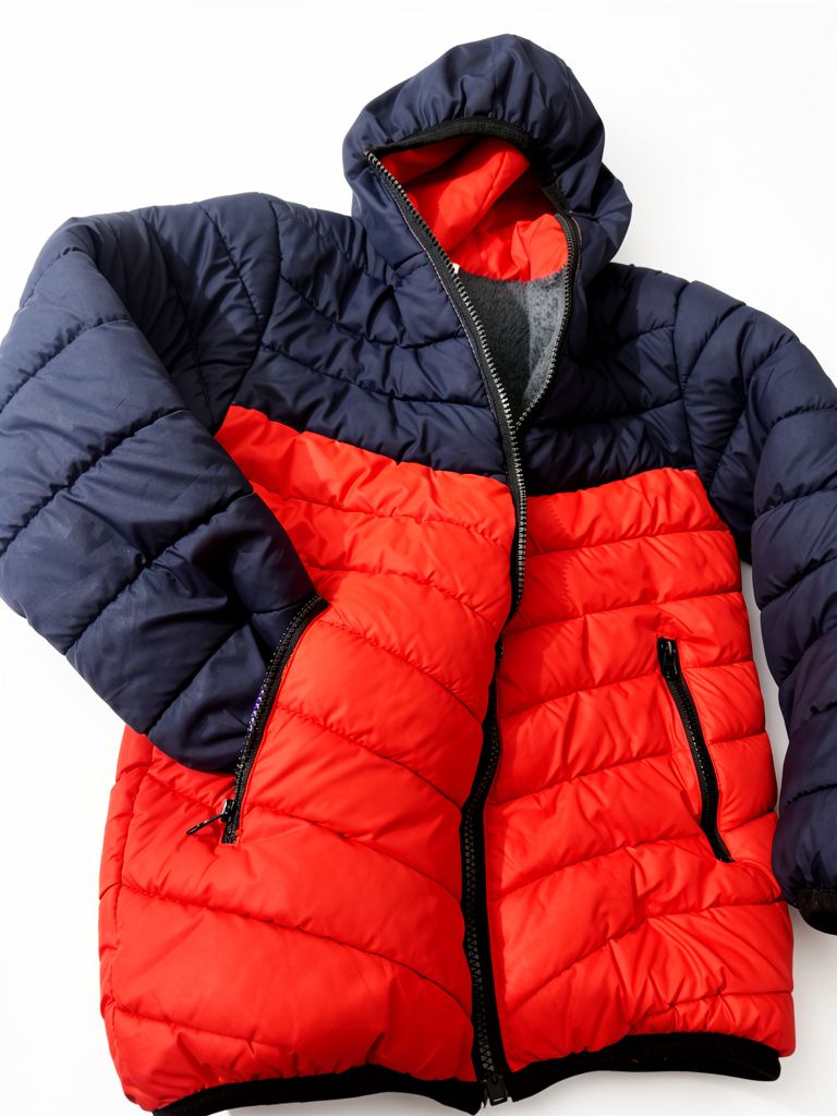Campera de niño/a matelaseada y con piel