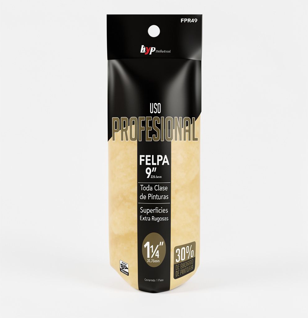 ByP Profesional felpa 9" 1 1/4