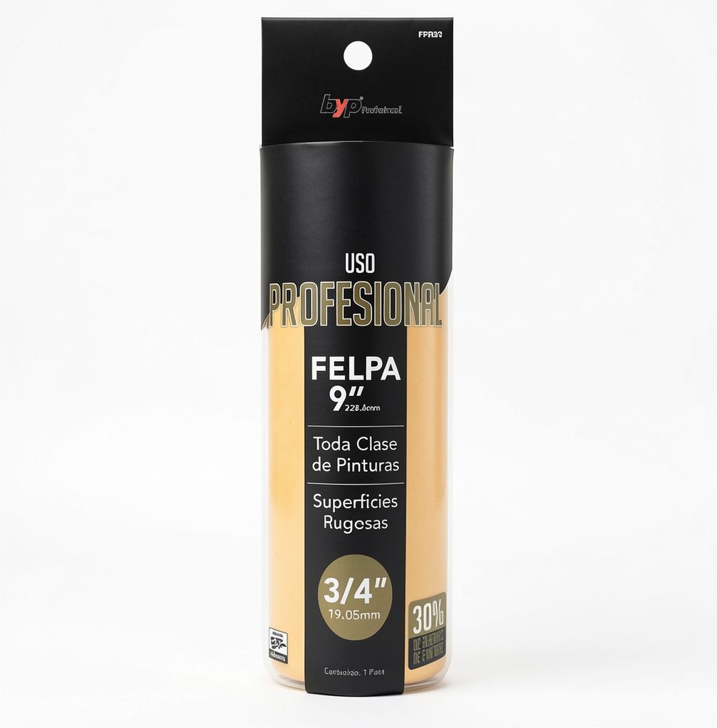 ByP Professional felpa 9" 3/4