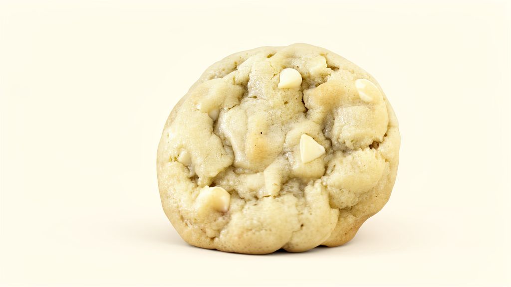 White Chocolate chip cookie
