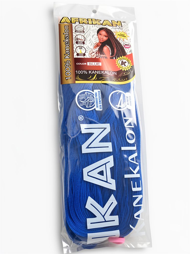 Afrikan Kanekalon azul