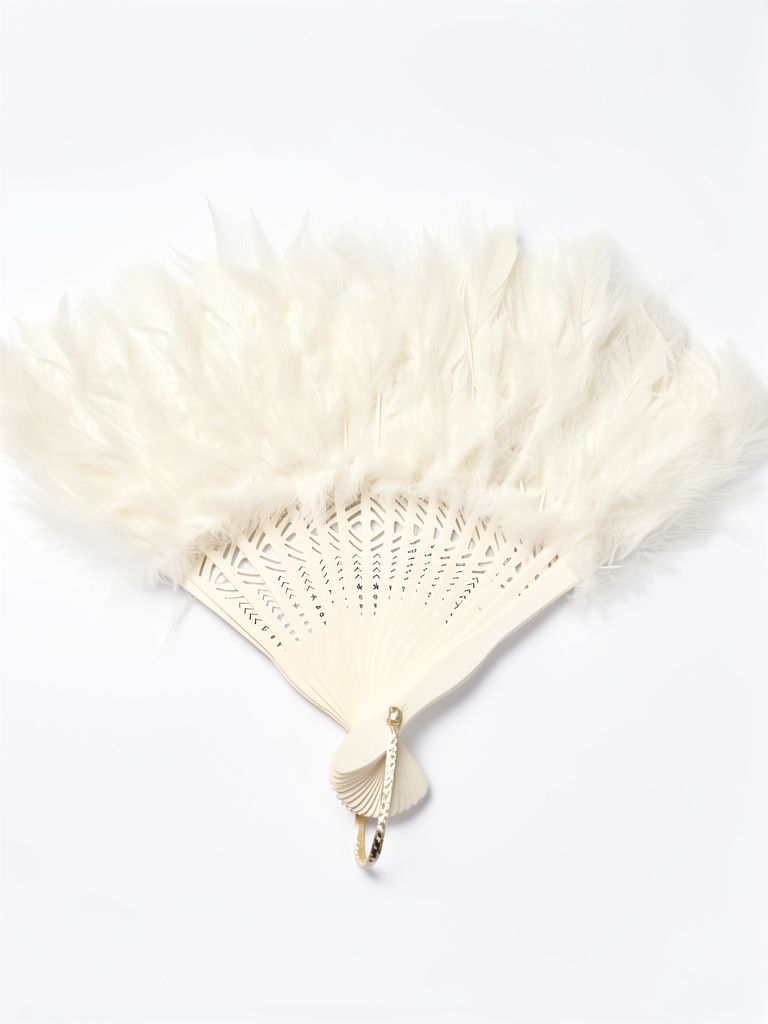 Abanico de pluma