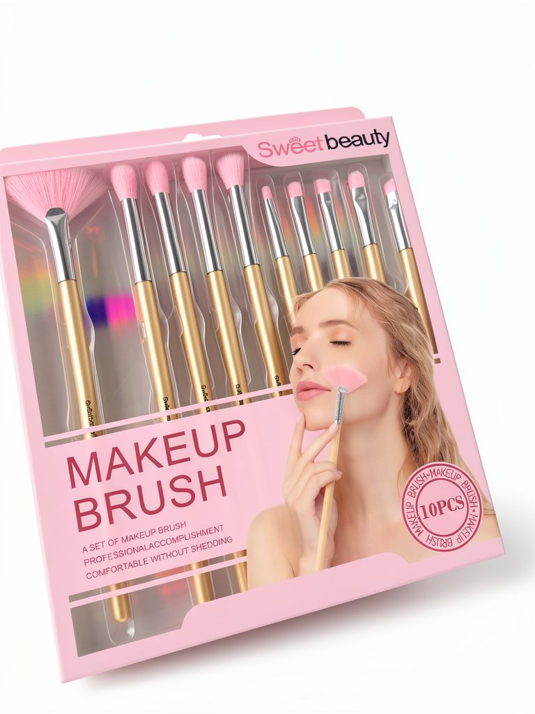 BROCHAS PARA OJOS Y ROSTRO 10 Piezas