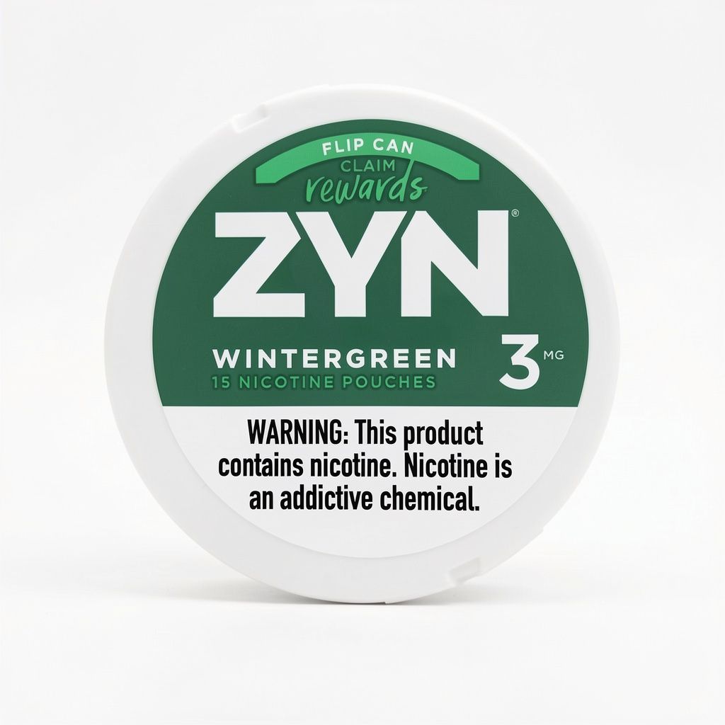 Zyn Pouches Wintergreen 3 Mg