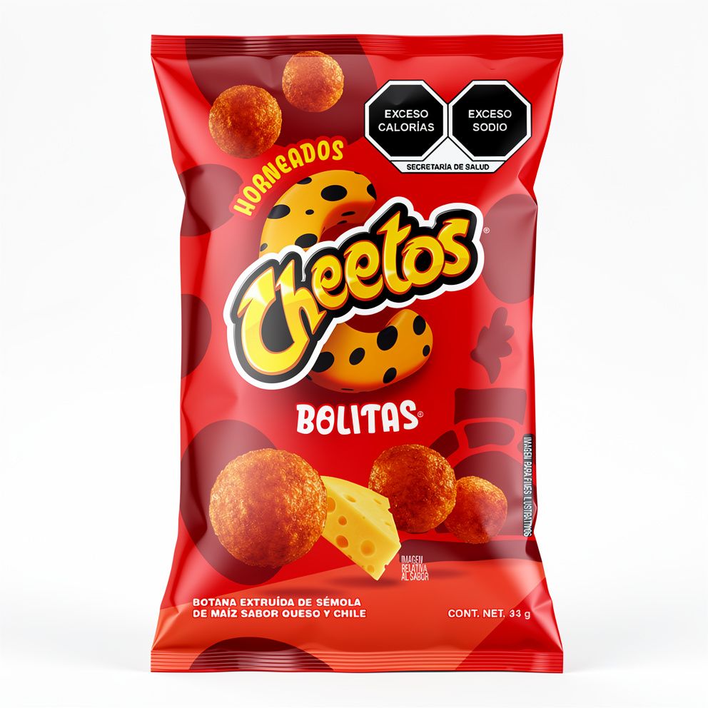 CHETOS BOLITAS 43G.