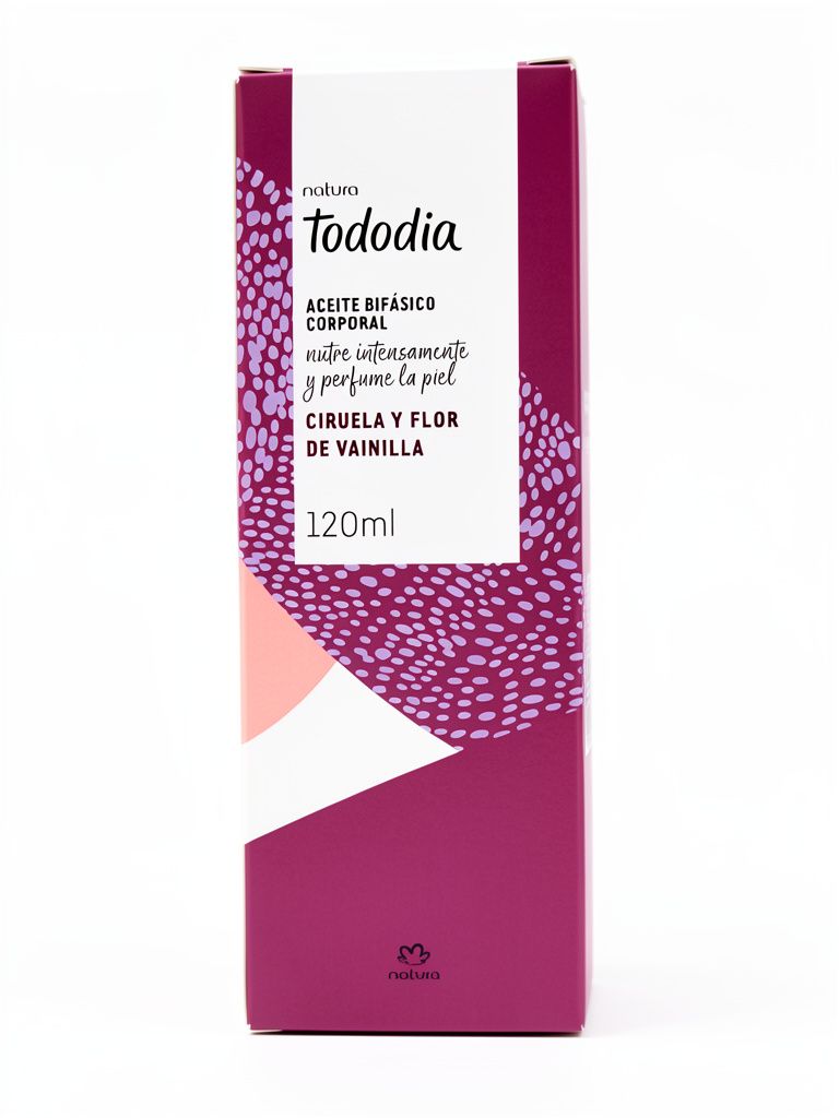 Aceite bifasico ciruela y flor de vainilla 120ml