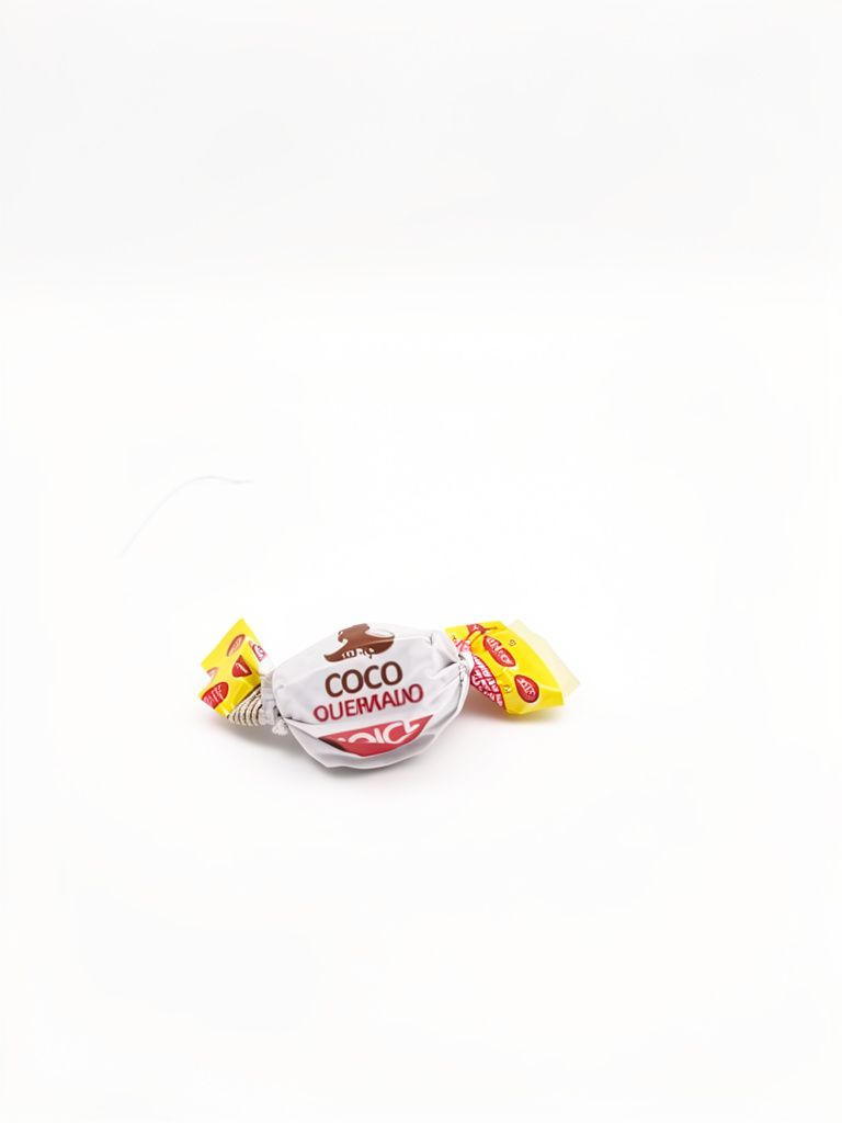 Bala de coco queimado