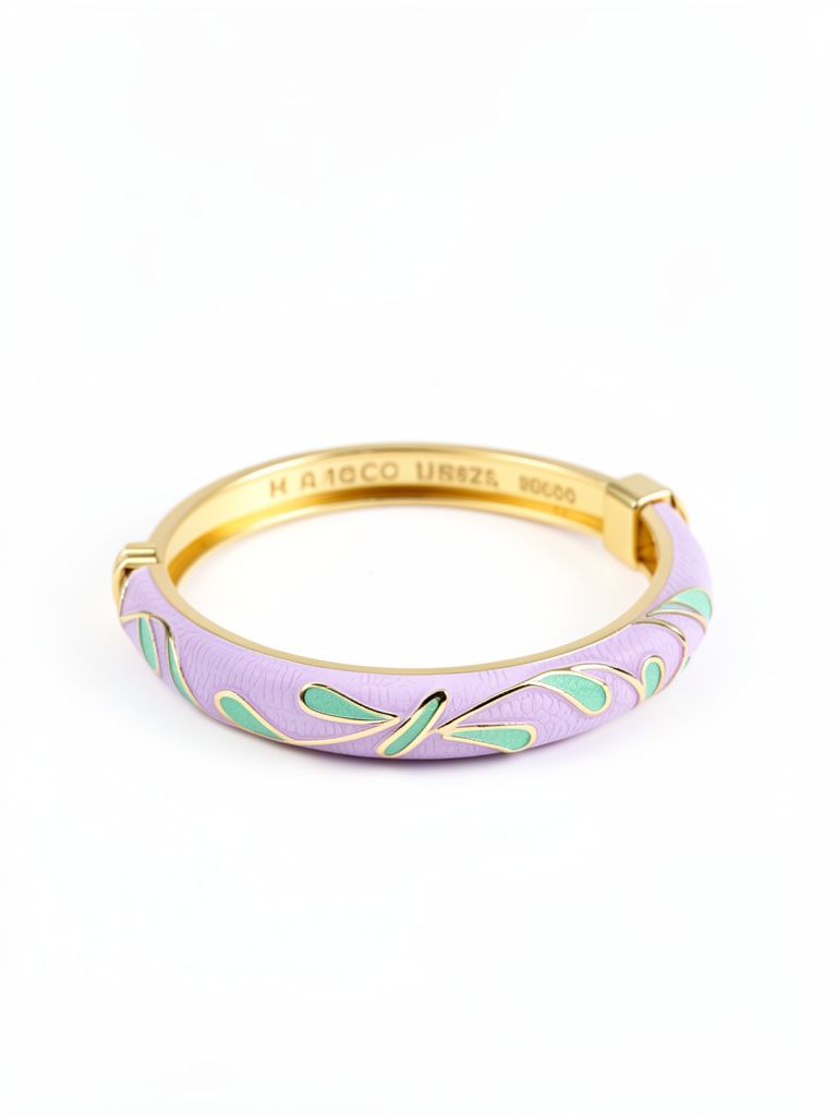 Altezza brazalete morado/verde cod032
