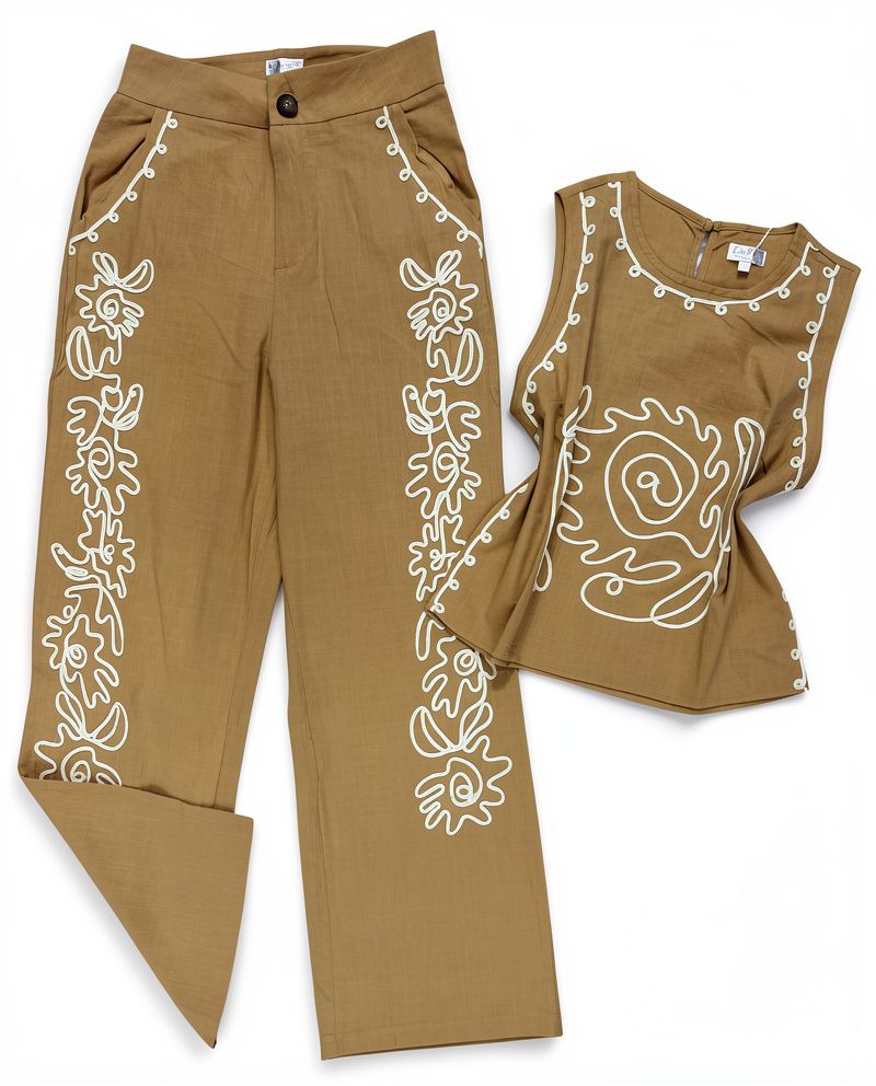 Conjunto Elegante  Estampado