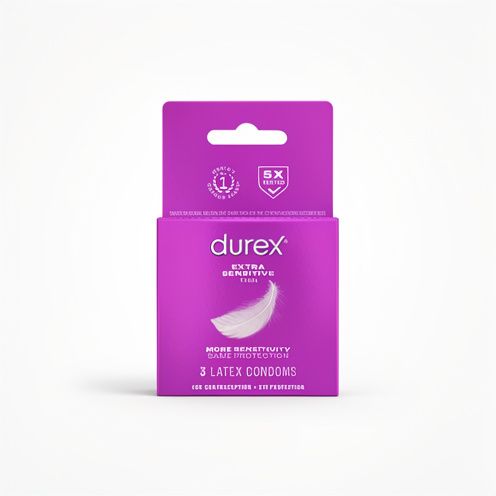 Condones Durex Estra Sensitive Thin X3