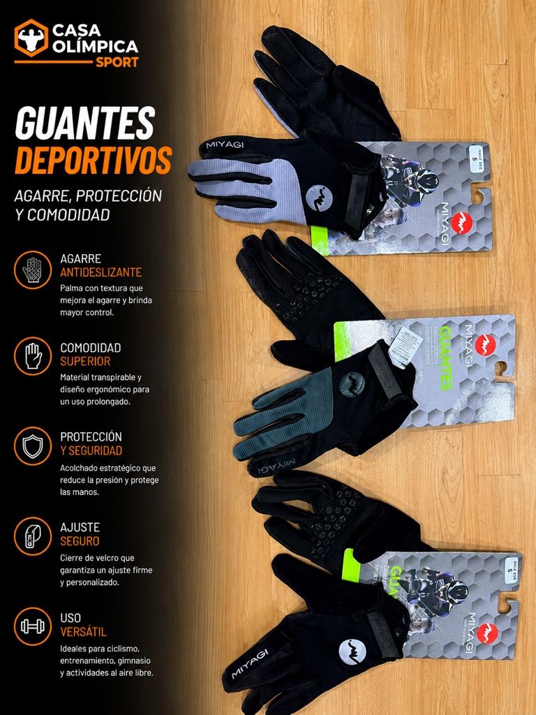 058778 GUANTE DEPORTIVO MIYAGI
