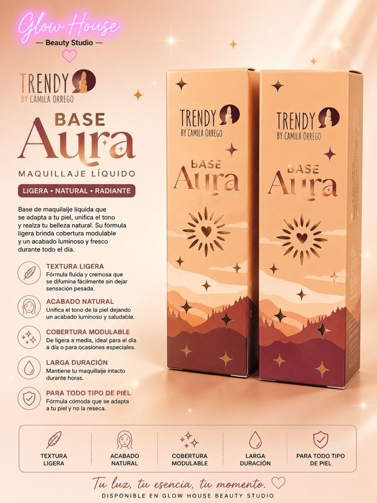 Base Aura Trendy (Tono 01)
