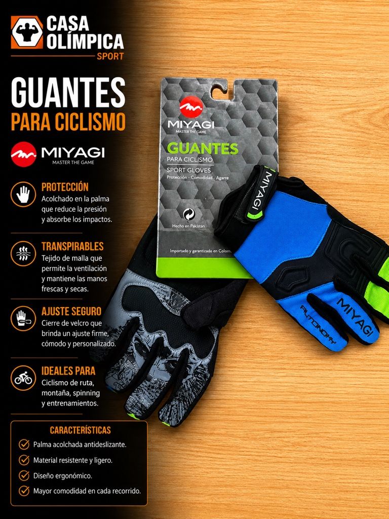 058797 GUANTE DEPORTIVO MIYAGI