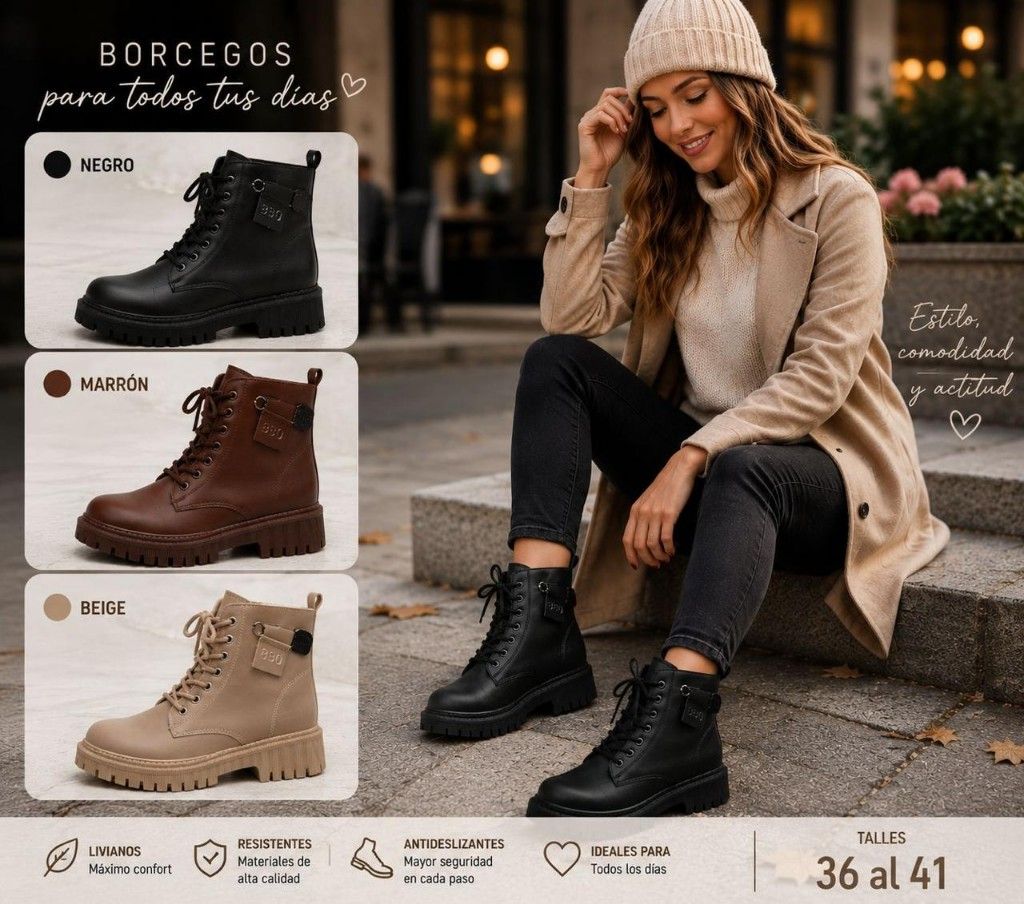 Borcegos dama