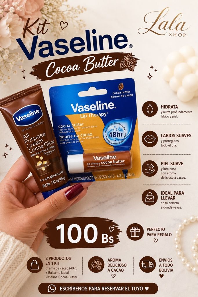 Kit Vaseline Cocoa Butter
