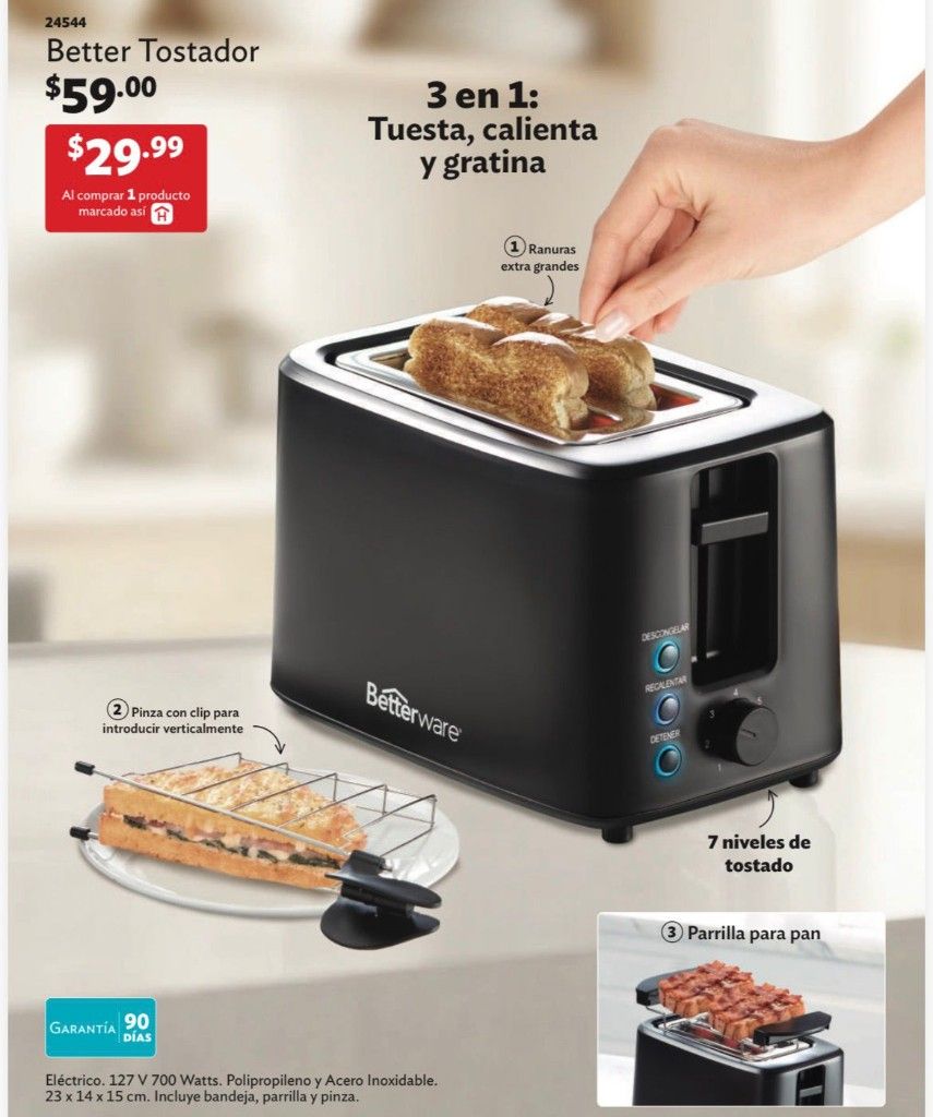 Betterware better tostador