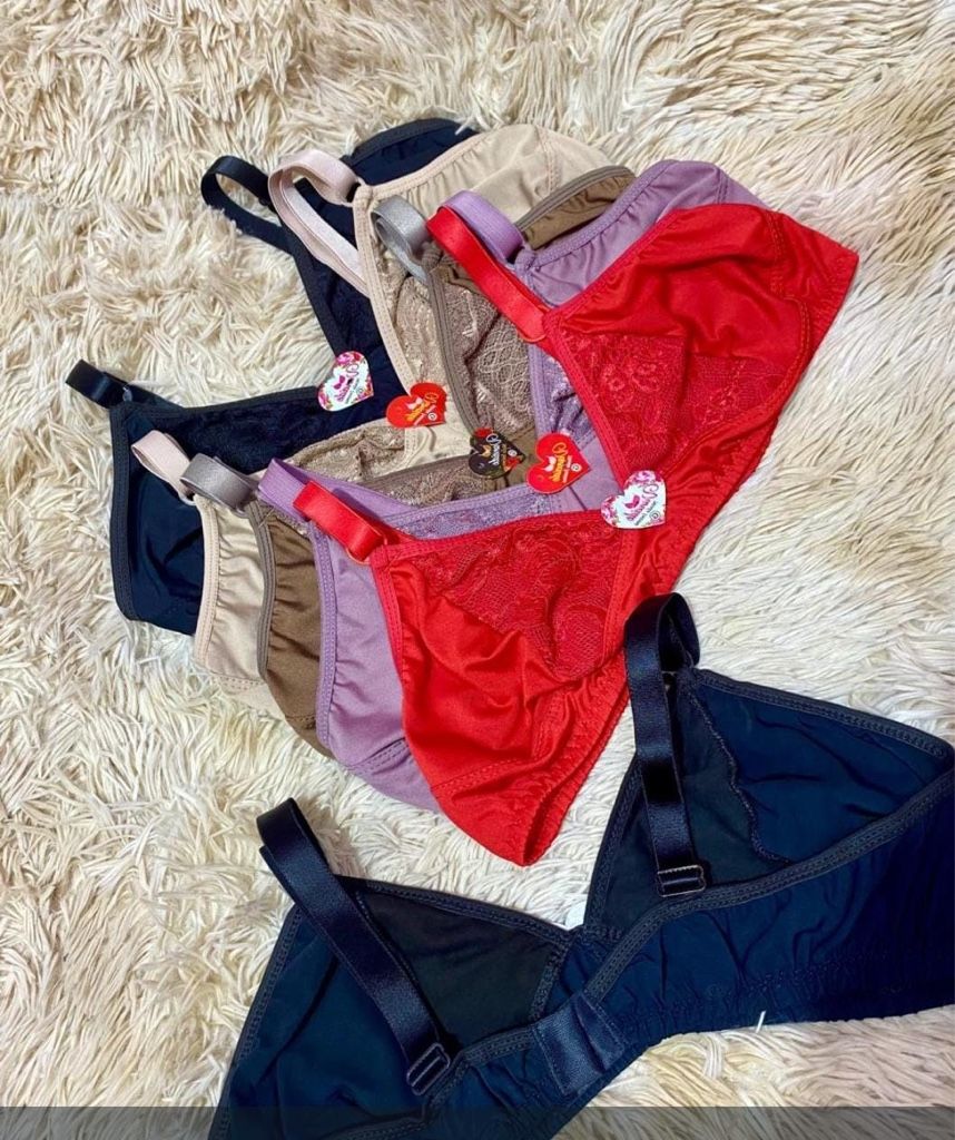 Sutiã normal rendado colorido