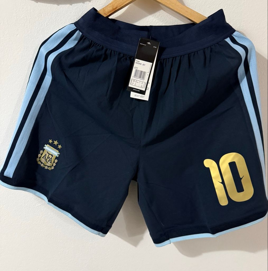Argentina adidas shorts azul XL