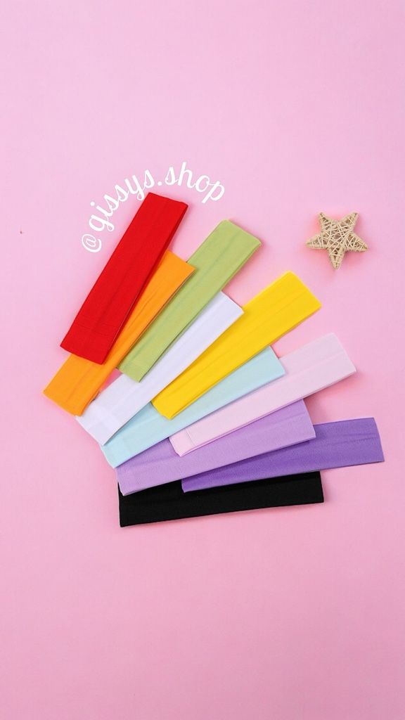 Diademas de colores