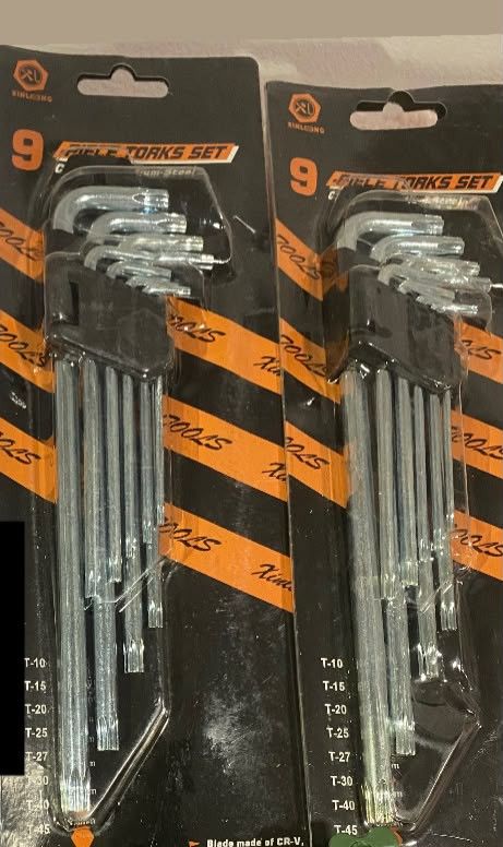 Juego llaves torx