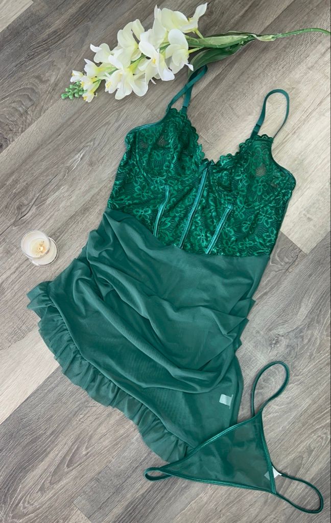 Vestido Verde T: M