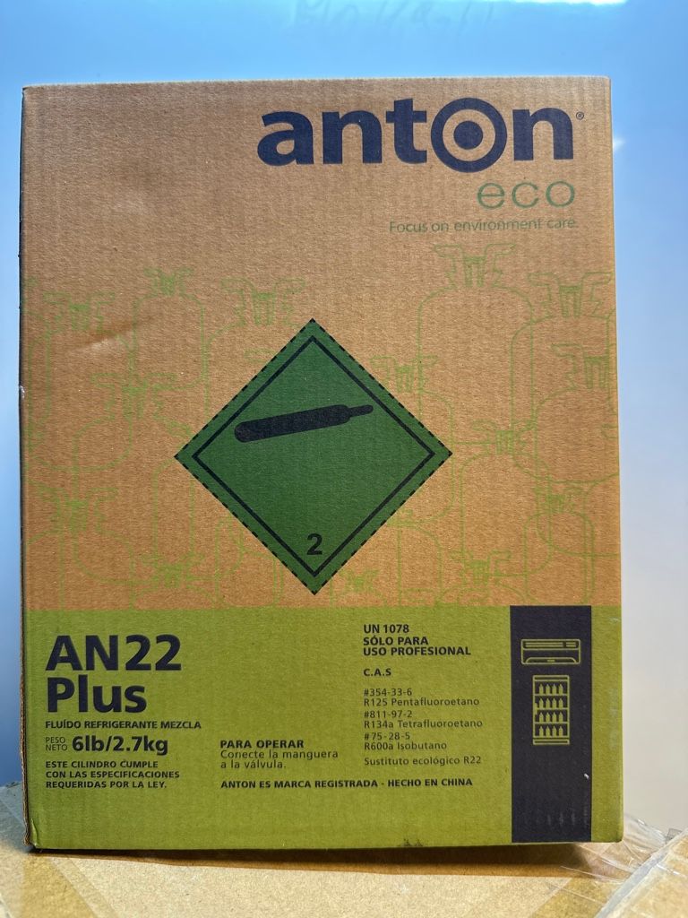 Anton AN22 Plus refrigerante garrafin