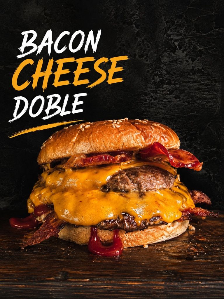 BACON CHEESE DOBLE