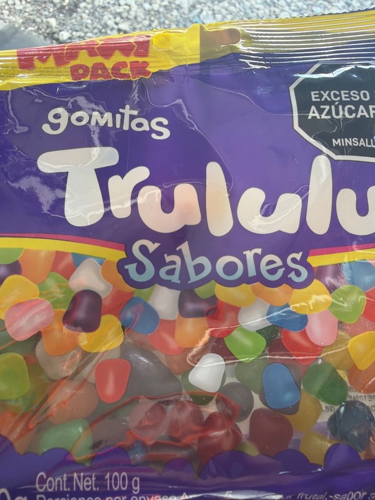 Trululu gomitas sabores