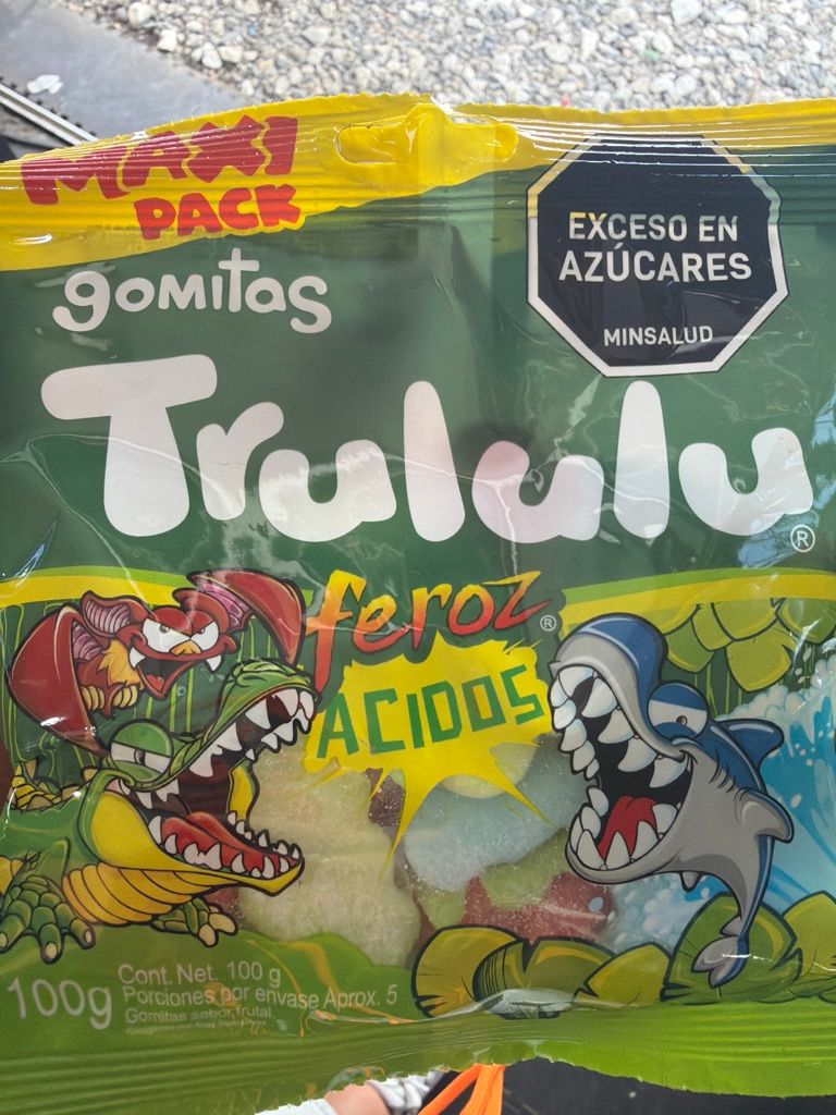 Trululu feroz acidos 100g