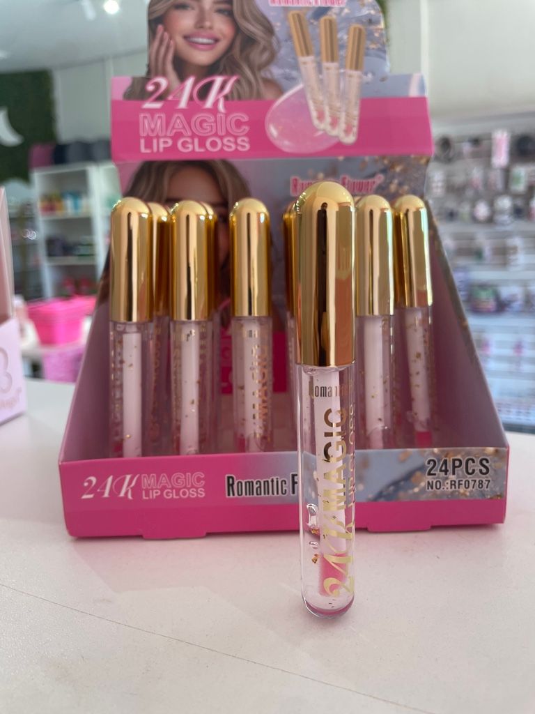 24K Magic Lip Gloss dourado