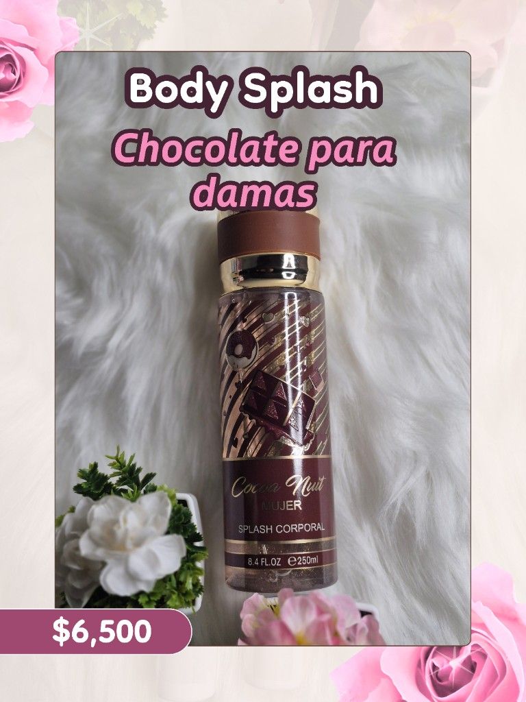Body Splash chocolate de dama