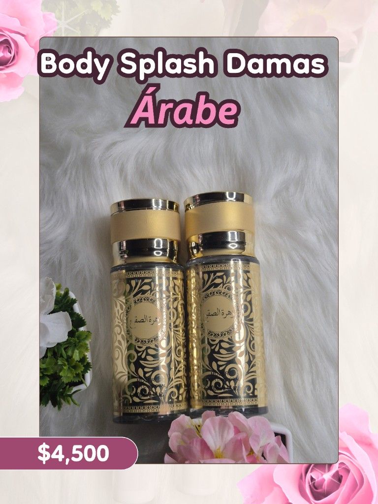 Body Splash Árabe dama