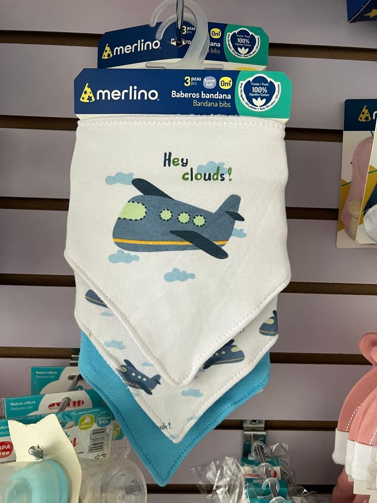 Baberos bandana MERLINO