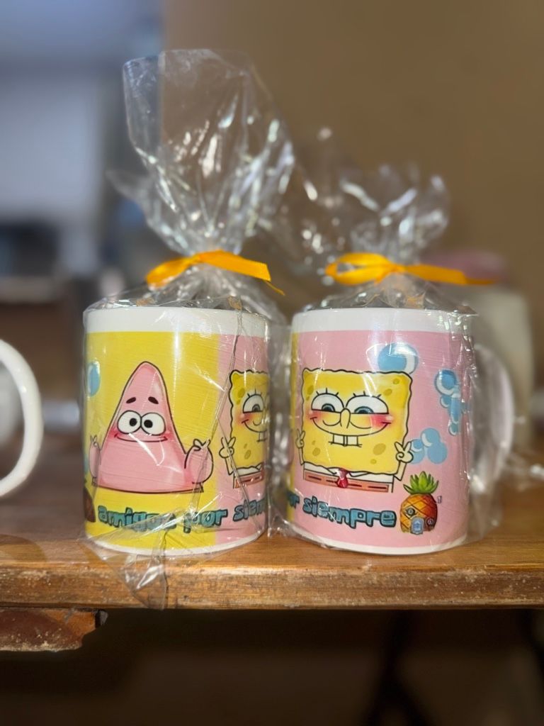 Tazas(Bolsita y moño)
