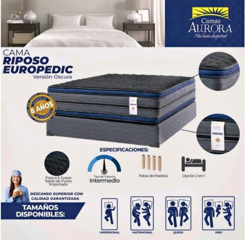 Cama Queen Europedic