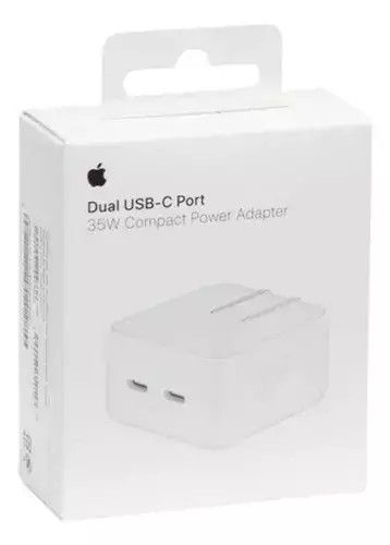 Apple cargador USB-C doble 35W ORIGINAL