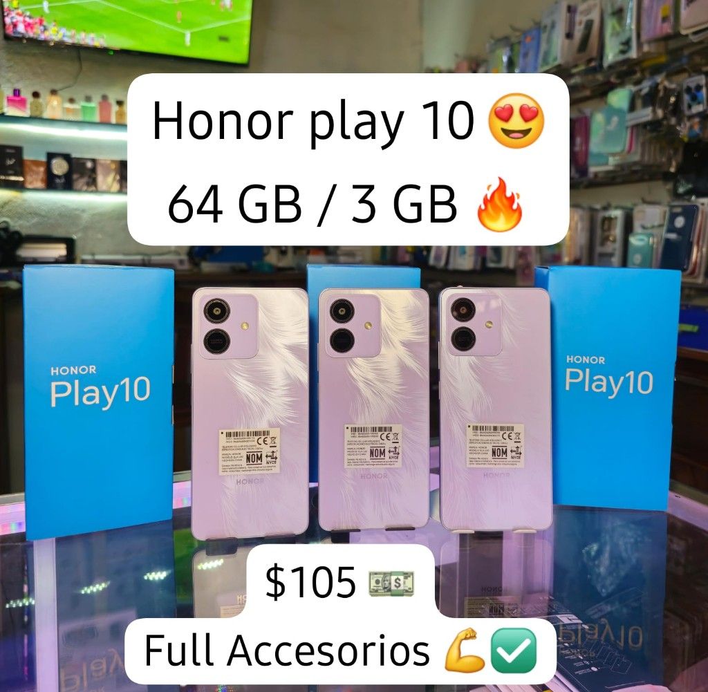 Honor play 10 64/3