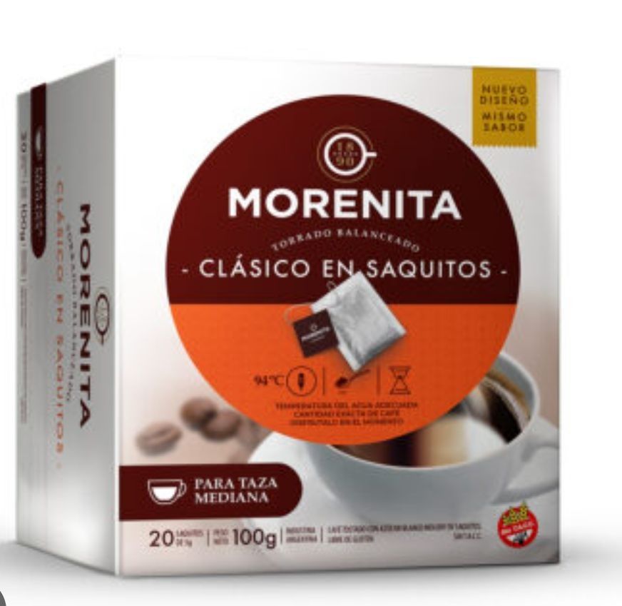 Morenita Intenso en Saquitos x20