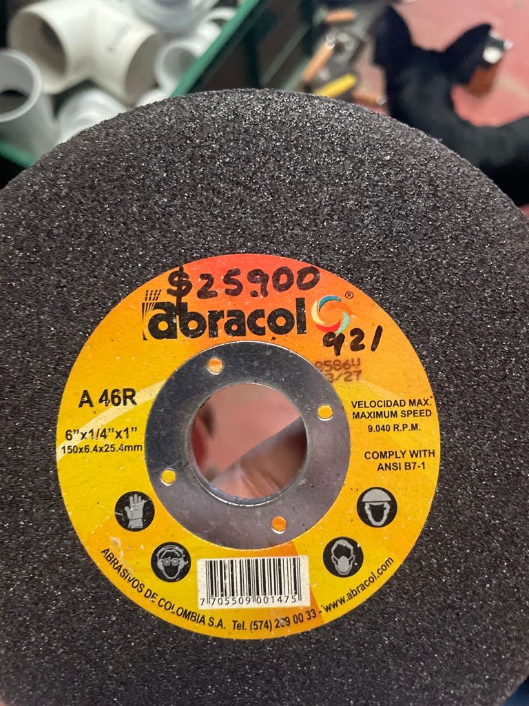 Abrasol disco abrasivo negro
