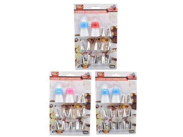Decorador tortas 14pcs 15x23cm
