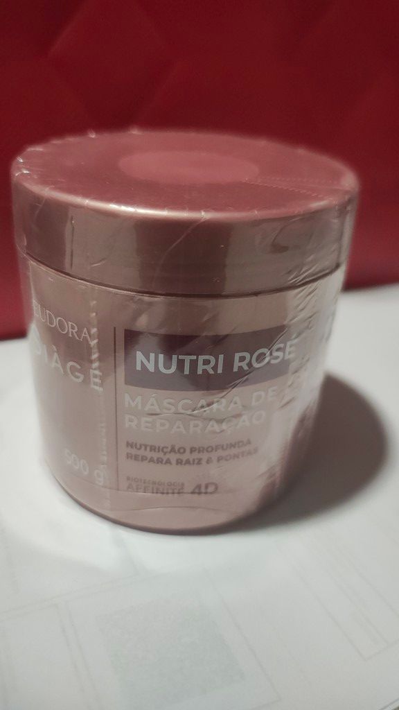 Eudora Nutri Rose Máscara Capilar 500g