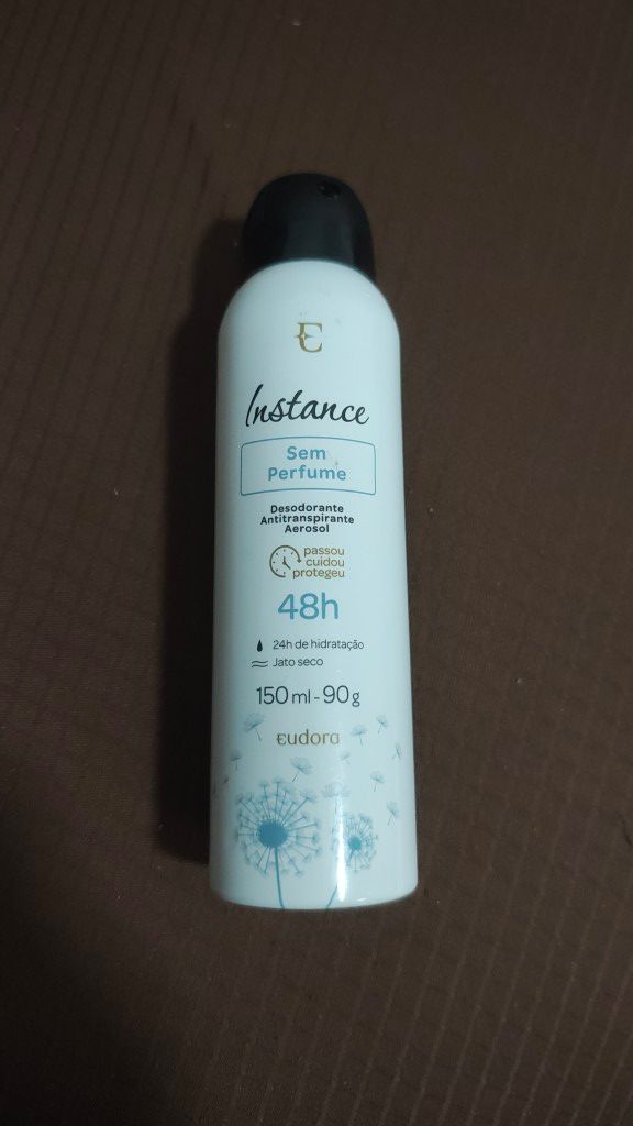 Eudora Instance Des Antitranspirante Sem Perfume aerosol 150ml